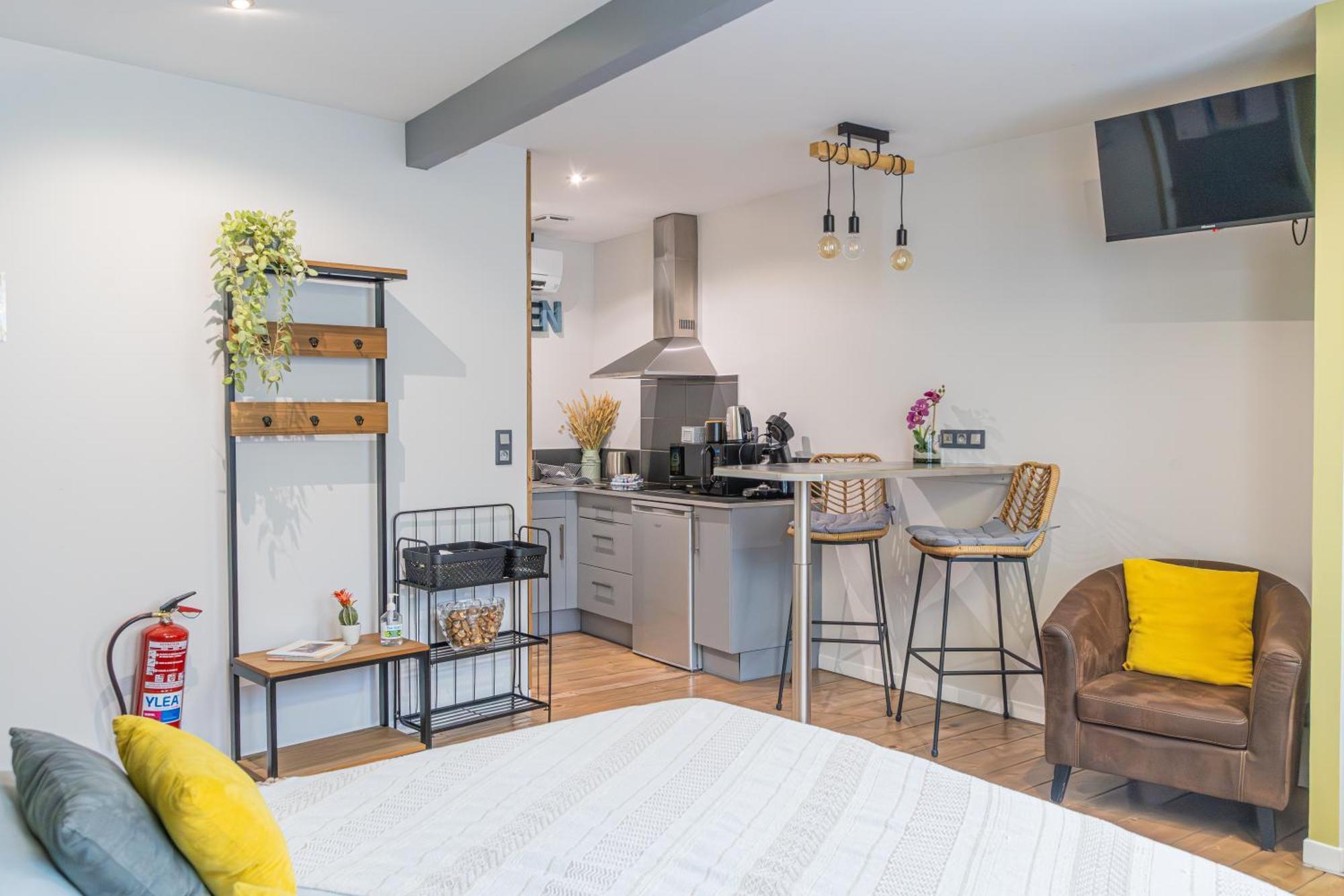 Studio 86 - Climatisation & Proche Centre-Ville- 2 Personnes - Bnb Epernay Ngoại thất bức ảnh
